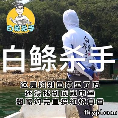 白条杀手 这是钓到鱼窝里了吗？还没找到底就中鱼，翘嘴钓完直接红烧真香