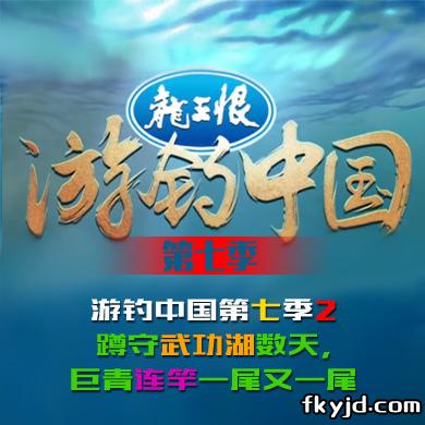 游钓中国第七季2集 蹲守武功湖数天,巨青连竿一尾又一尾