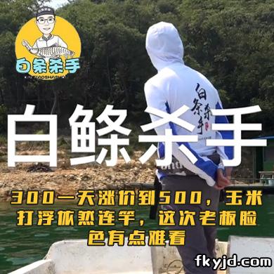 白条杀手 300一天涨价到500，玉米打浮依然连竿，这次老板脸色有点难看